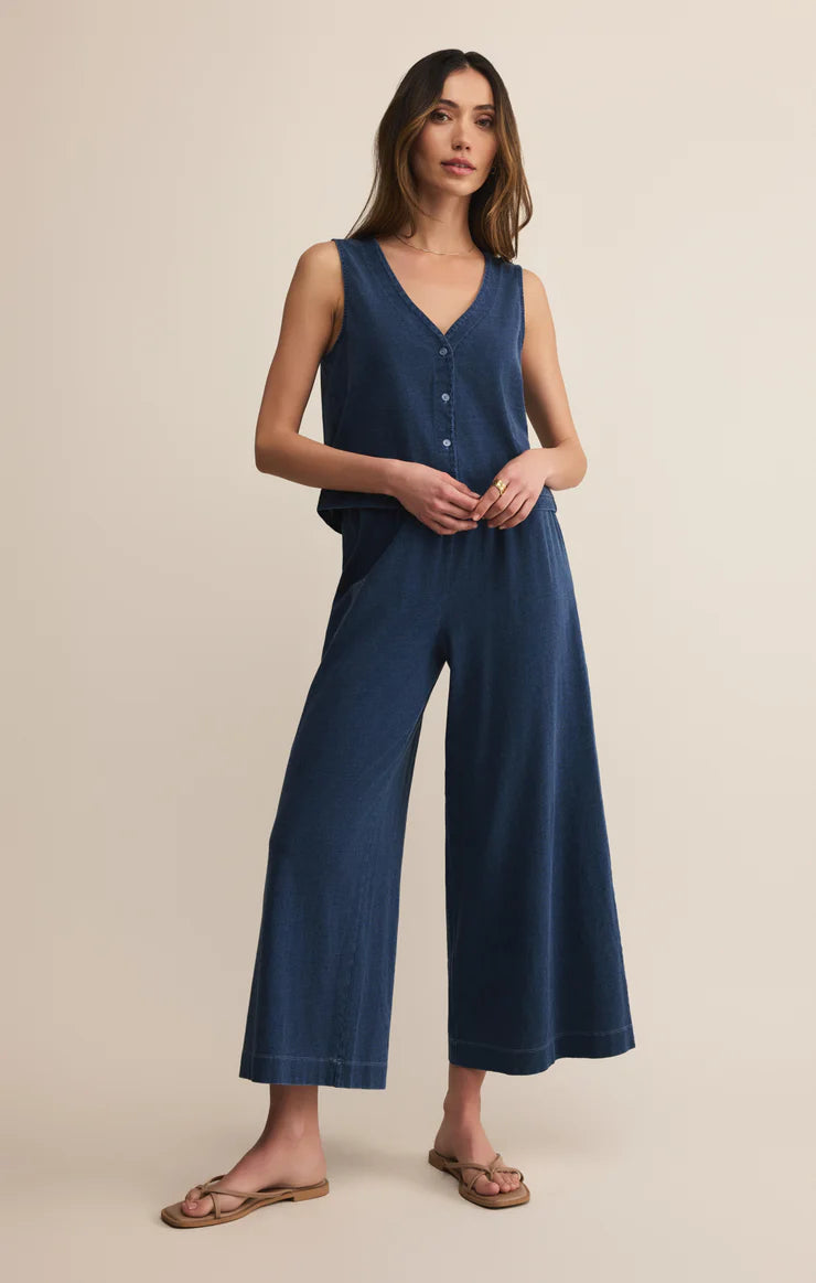 Solace Jersey Denim Top