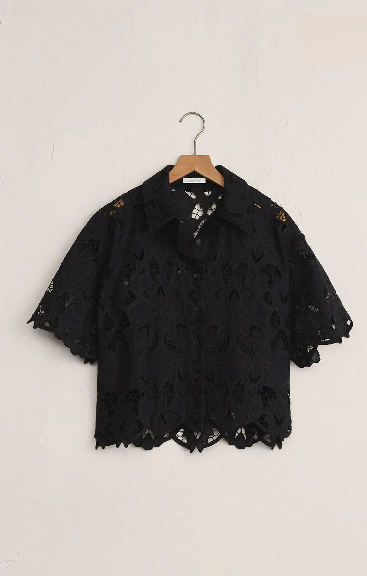 Midnight Lace Top