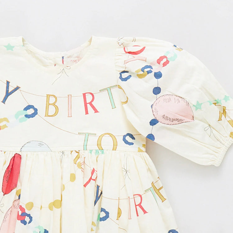 Girls Brooke Dress-Birthday Garland