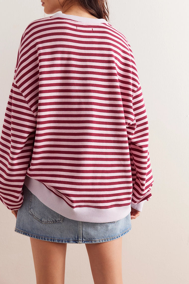 Classic Striped Crew