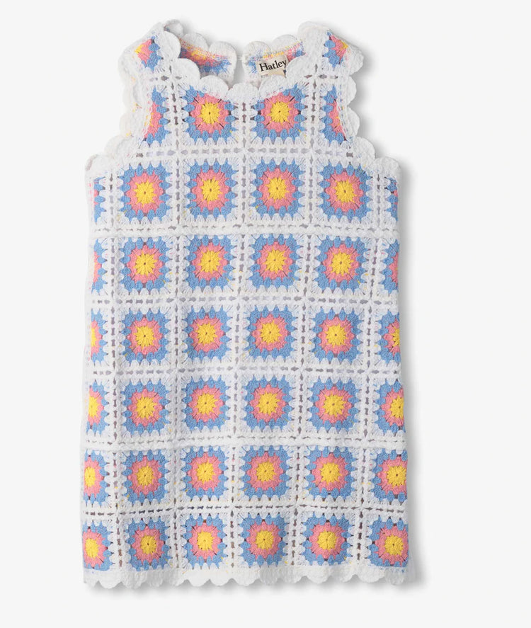 Buttercup Sleeveless Crochet Dress