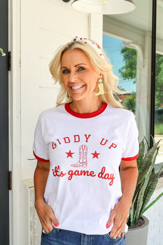 Giddy Up, It's Game Day Tee