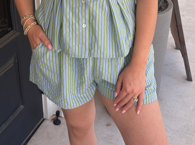 Santorini Moonstripes Short