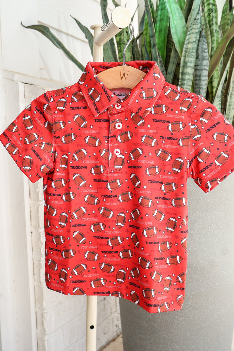 Miles Touchdown Performance Polo