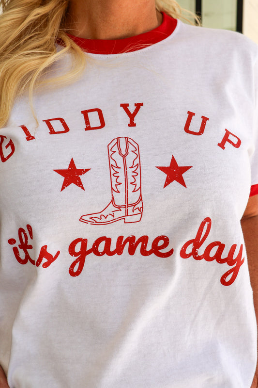 Giddy Up, It's Game Day Tee