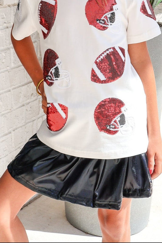 Red Football Fever Tee