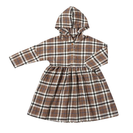 Cocoa Flannel Lorelei Dress