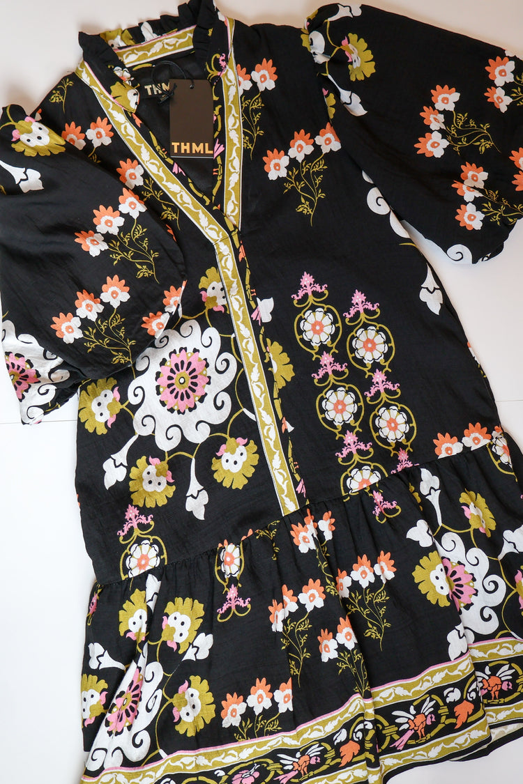Sevilla Blooms Floral Dress