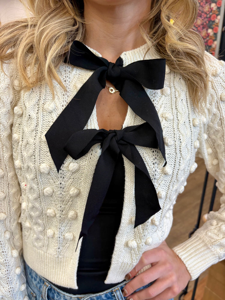 Priscilla Creme Sweater