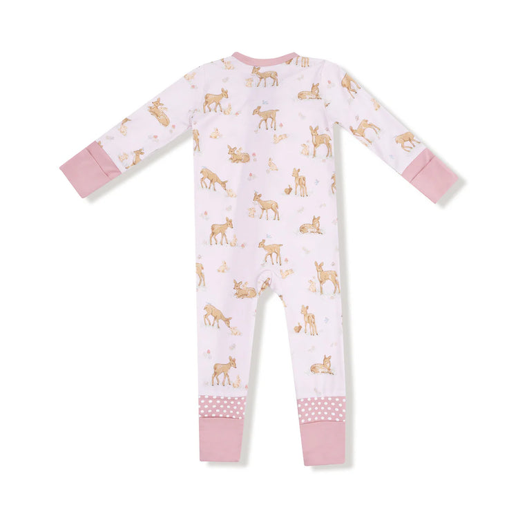 Little Fawn Zipper Romper