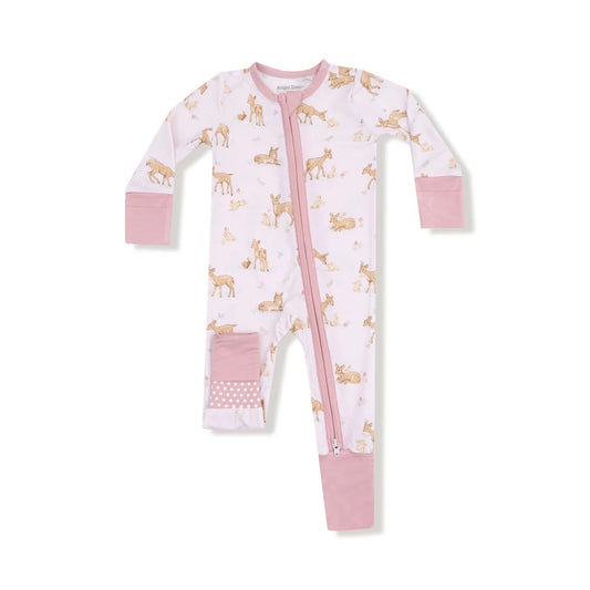 Little Fawn Zipper Romper