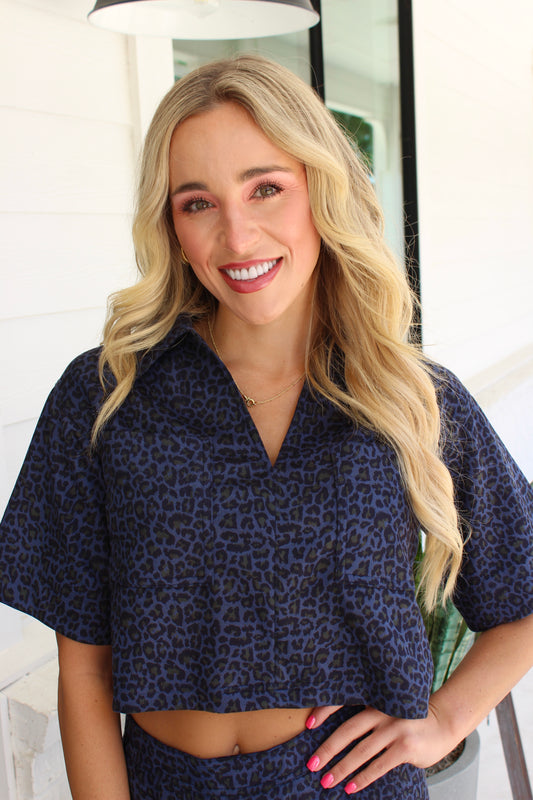 She's Wild Crop Shirt
