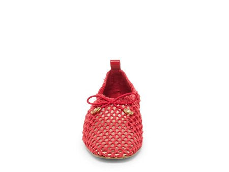 Dolce Vita Kaylyn Red Crochet Flats