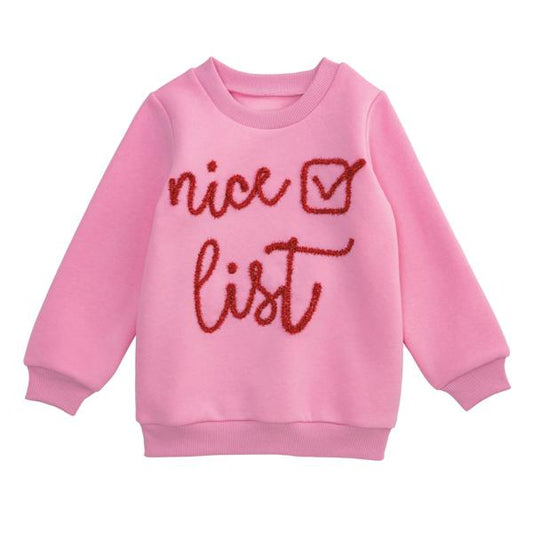 Nice List Tinsel Sweatshirt