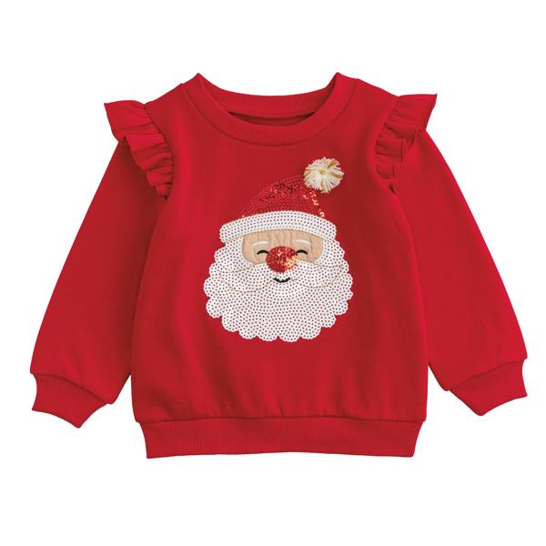 Sequin Santa Sweatshirt