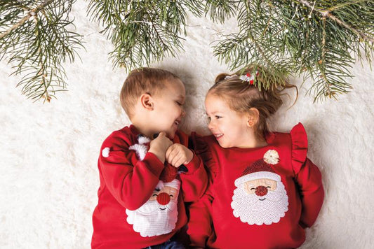 Applique Santa Sweatshirt