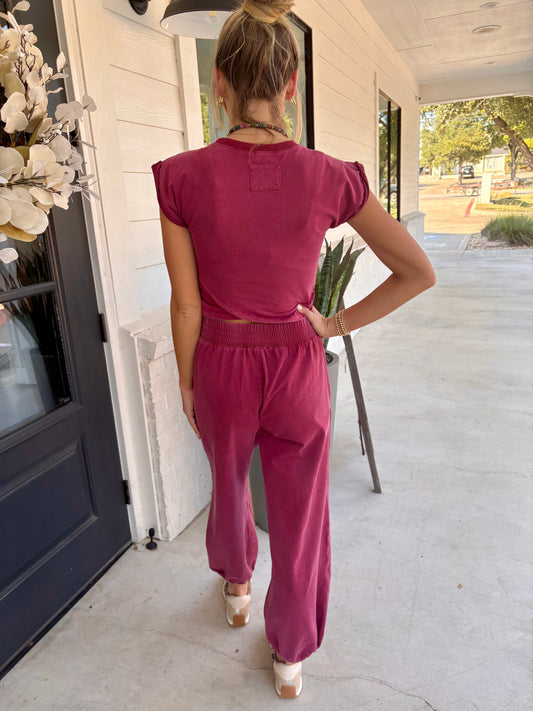 Hot Shot Wrap Top