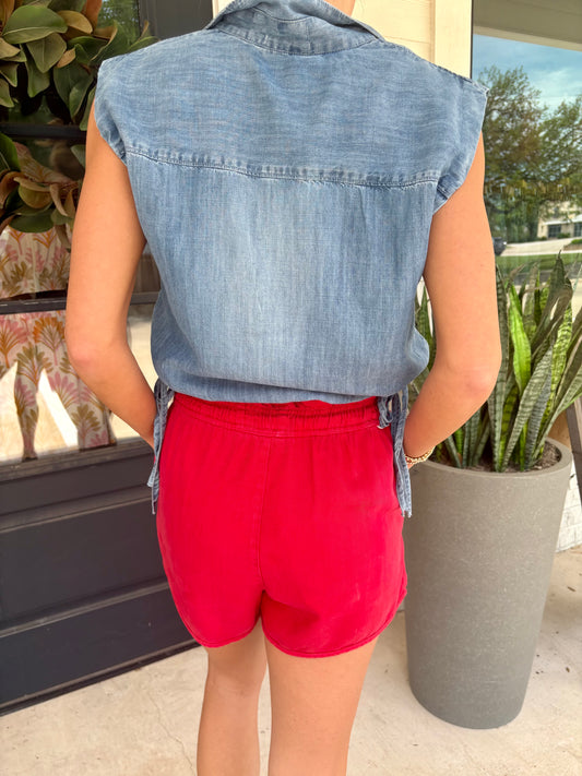 Krissy Tencel Shorts