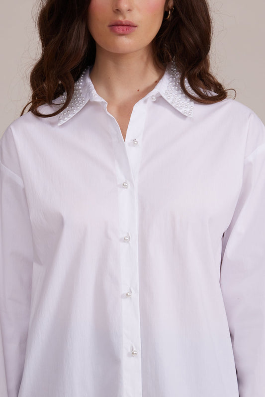 Torin Pearl Button Down Top