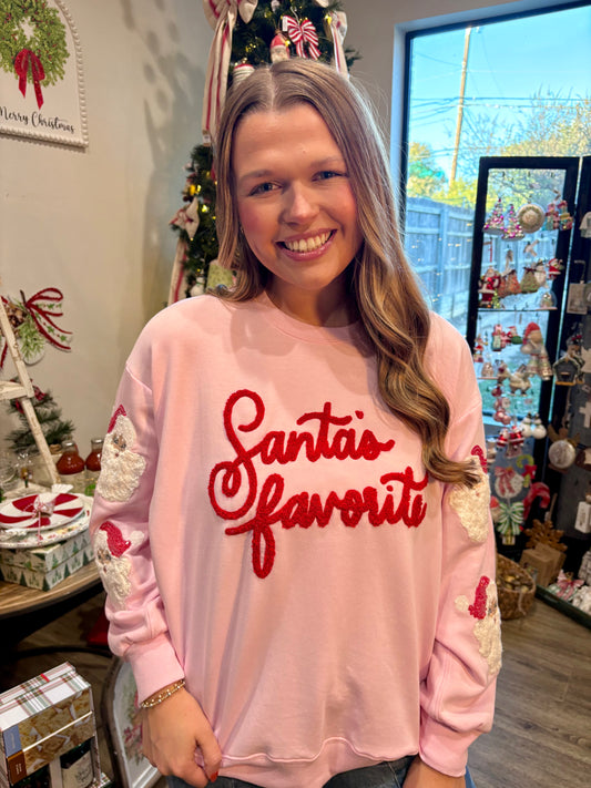 Santa's Favorite Sarah Sweatshirt