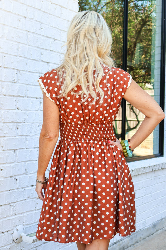 Connect The Dots Mini Dress