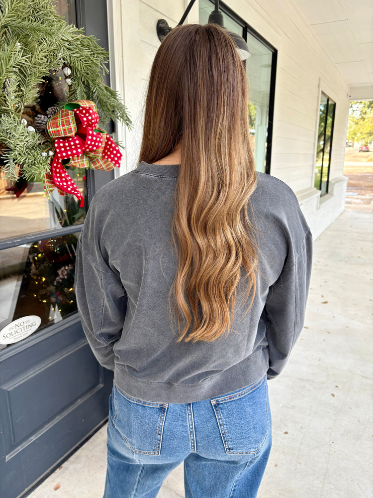 Zella Jeweled Sweatshirt