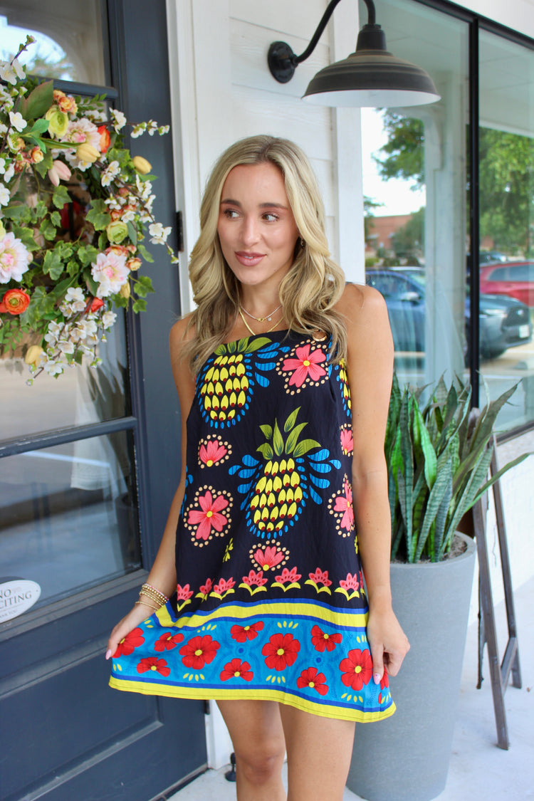 Ionian Charm Shift Dress