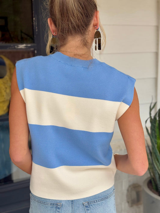 Elevate The Mood Sleeveless Sweater