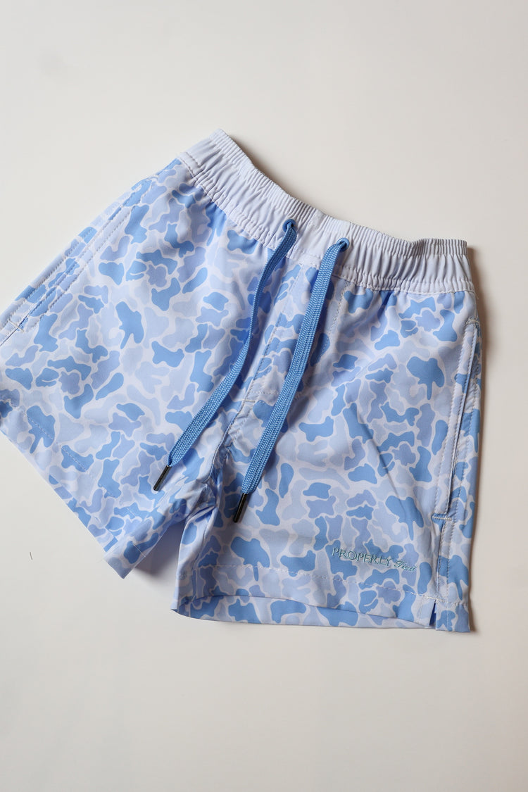 Properly Tied River Camo Riviera Swim Trunk