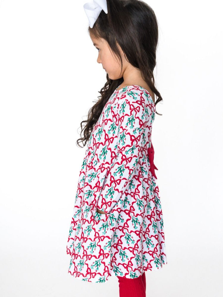 Carol of the Bows LS Twirl Dress