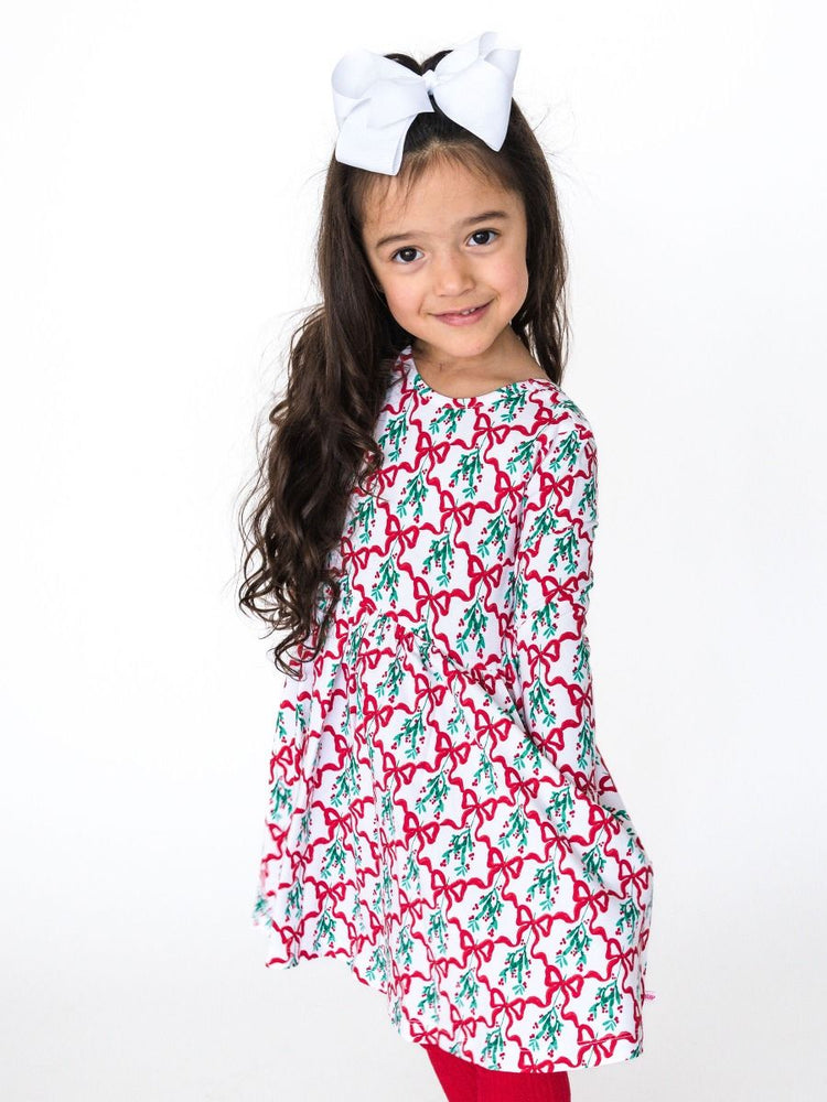 Carol of the Bows LS Twirl Dress