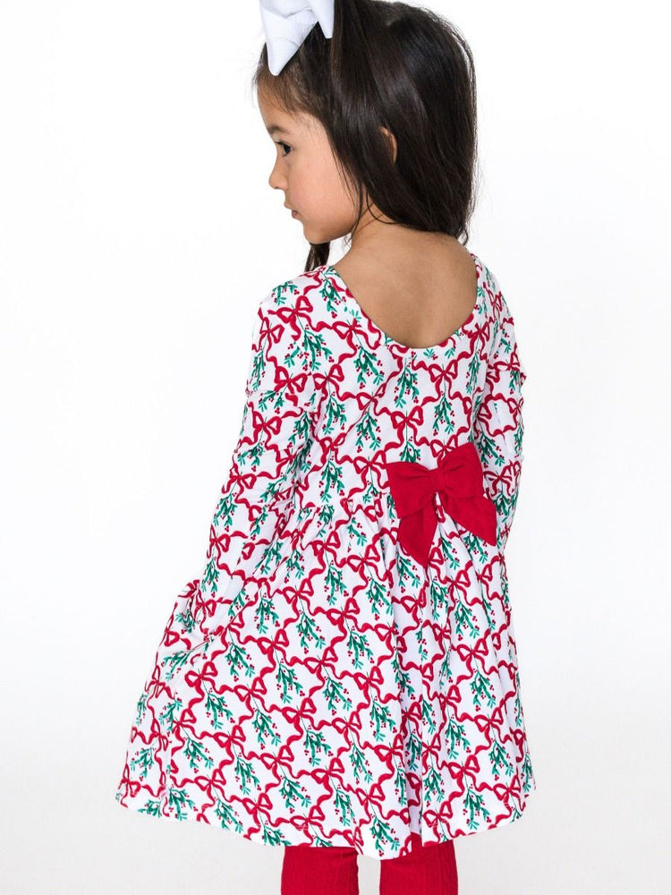 Carol of the Bows LS Twirl Dress