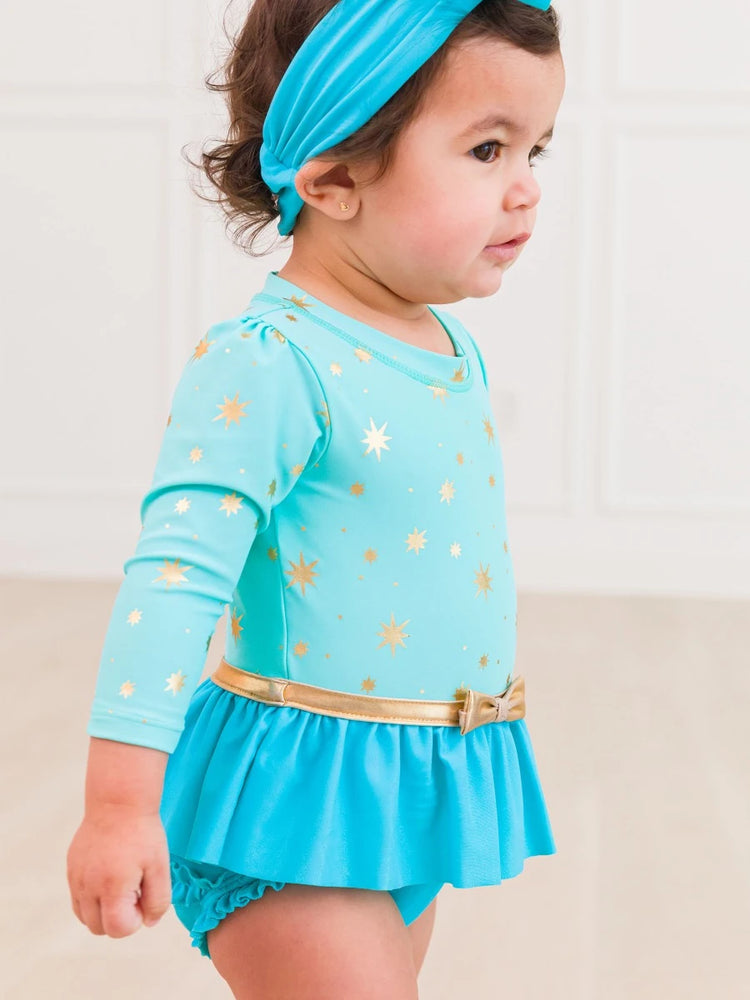 Genie Princess L/S Bow Skirted One Piece