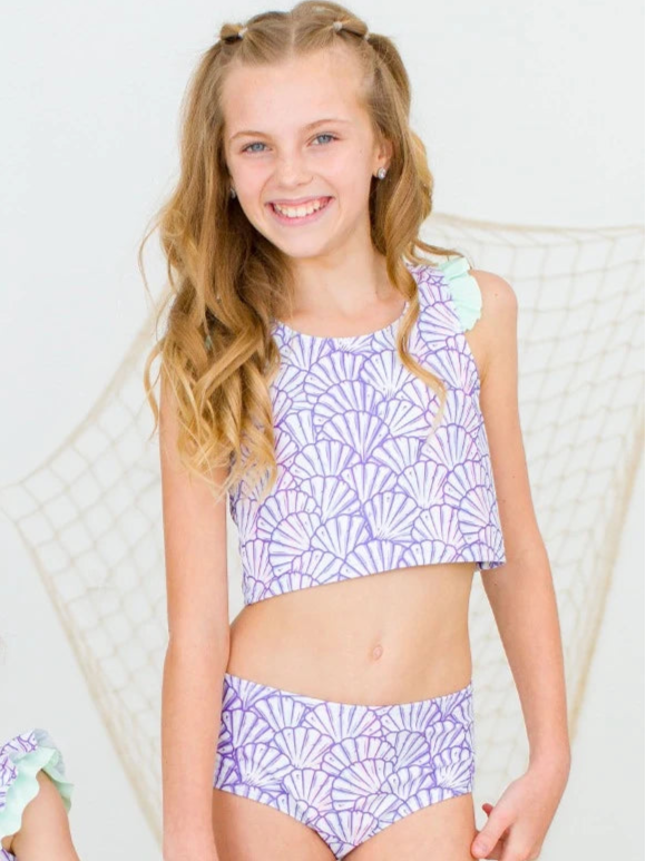 Magical Mermaid Racerback Flutter Tankini