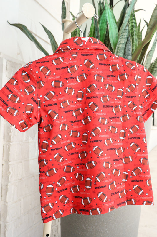 Miles Touchdown Performance Polo