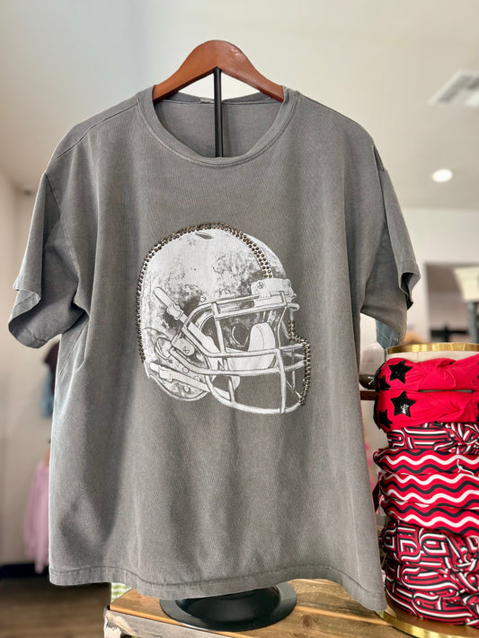 Football Helmet Big Boy Tee