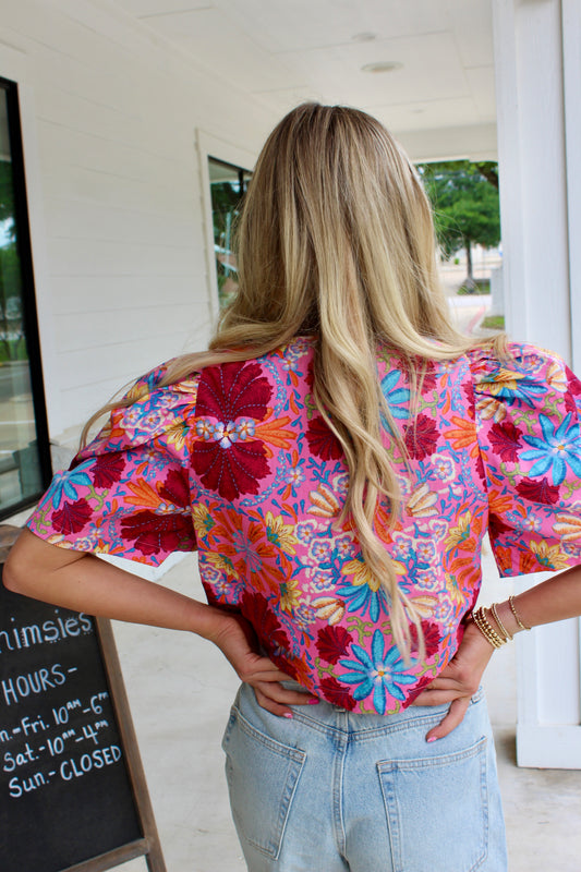 Floral Couture Top