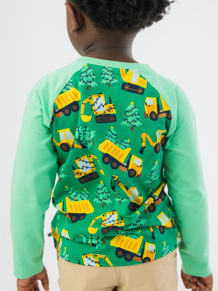 Holiday Haul LS Raglan Henley Tee