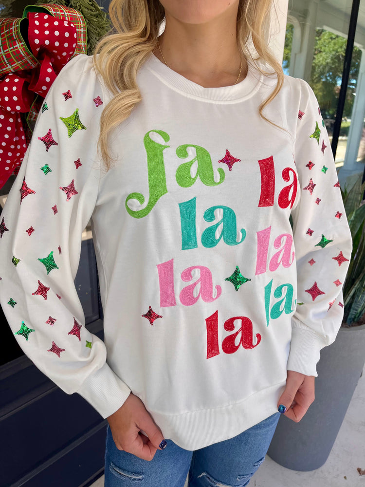 Fa La La Shelby Sweatshirt