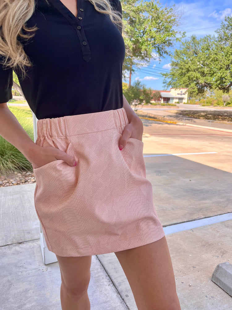 Rosé All Day Skirt