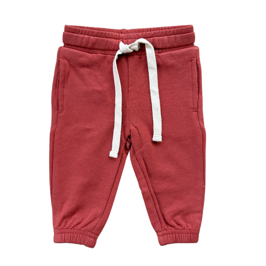 Berry Red Joggers