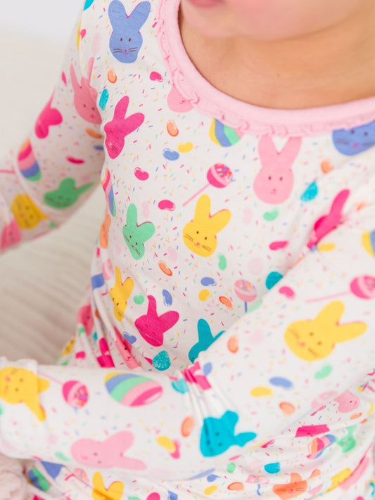 Sugar Rush Ruffle Long Sleeve PJ Set