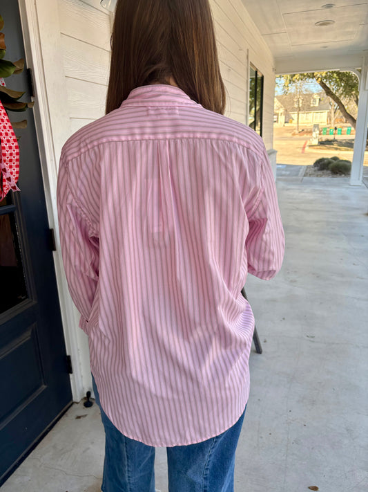 Lolita Pale Lilac Stripe Top