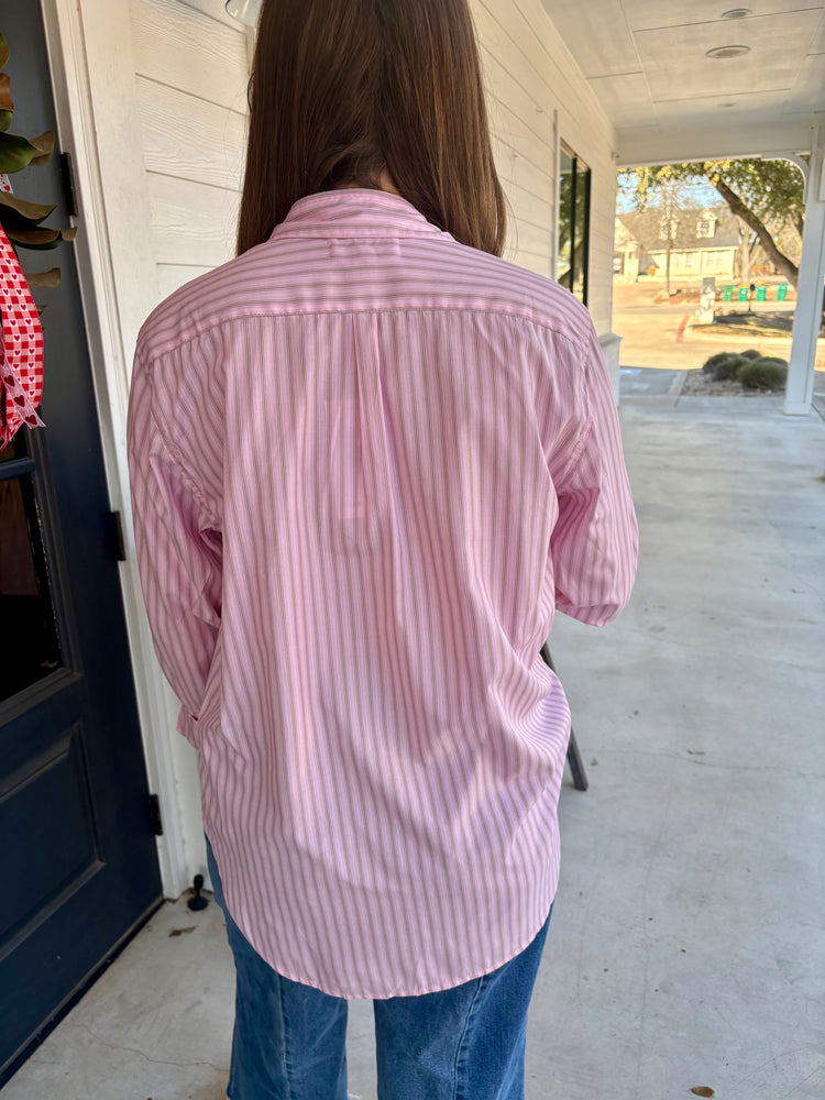 Lolita Pale Lilac Stripe Top