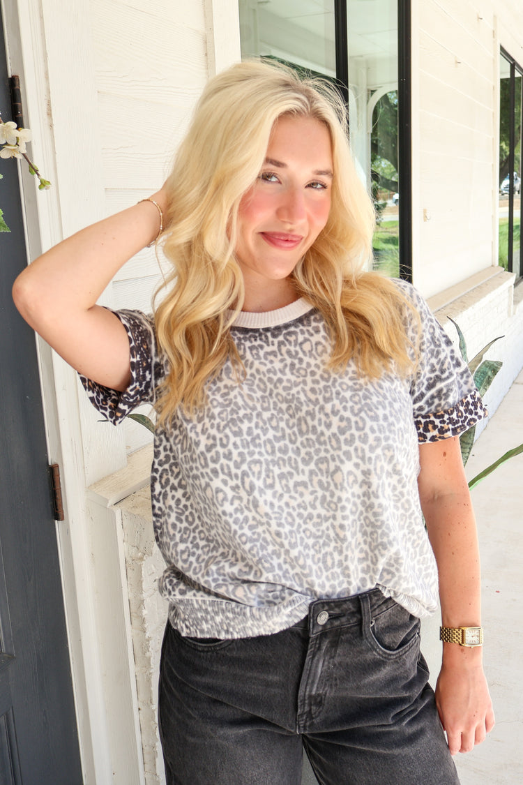 Untamed Short Sleeve Sweater