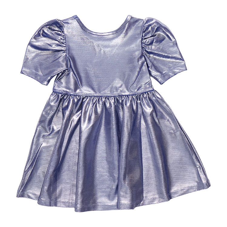 Royal Blue Lame Laurie Dress