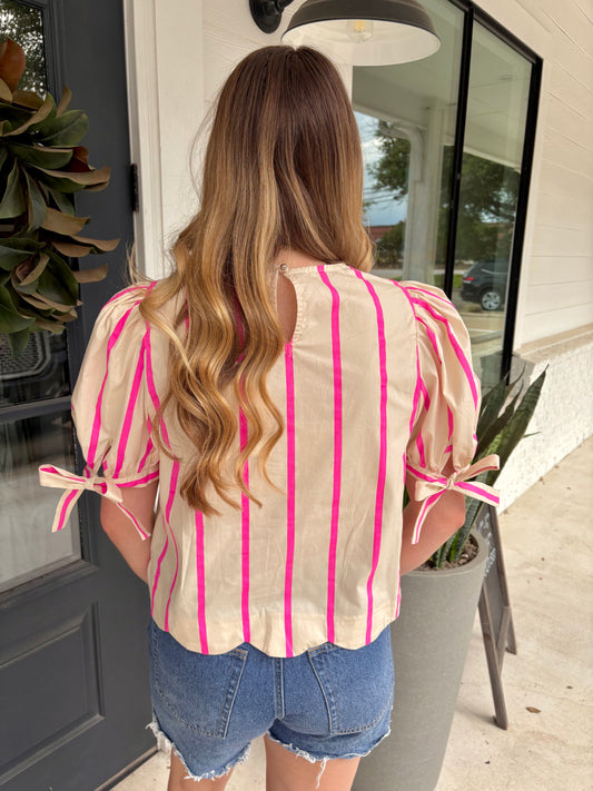 Cutie in Stripes Top