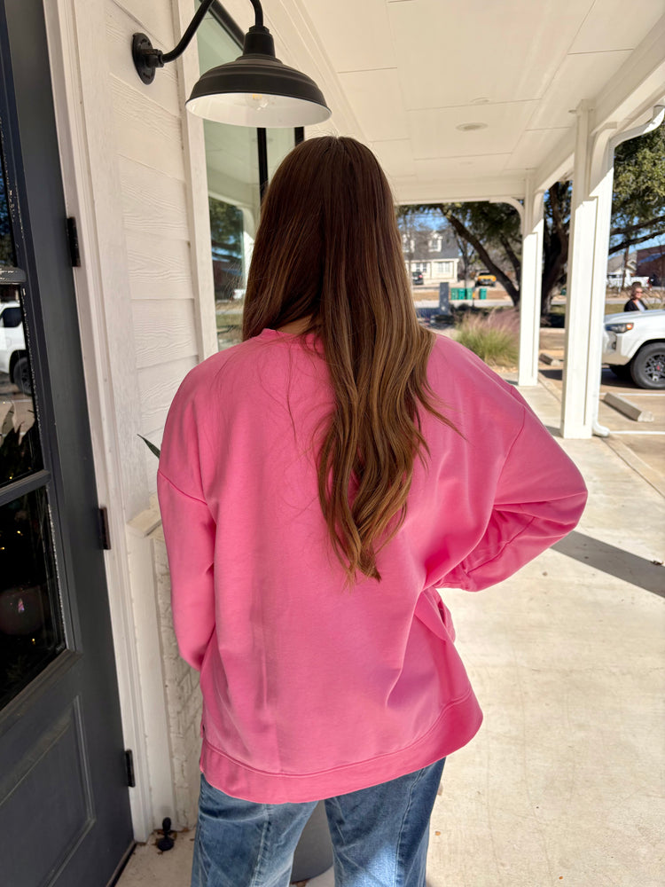 Valentine's Day Sparkle Sweatshirt