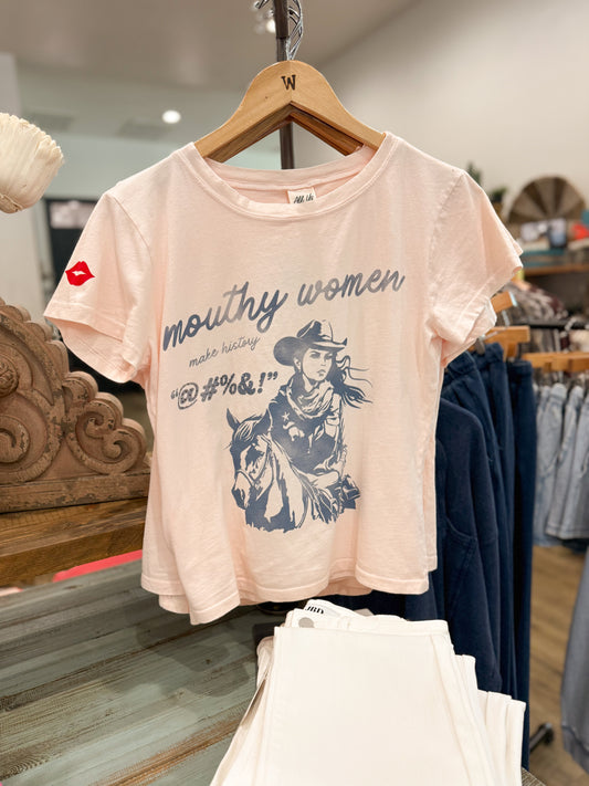 Mouthy Women Boy Tee