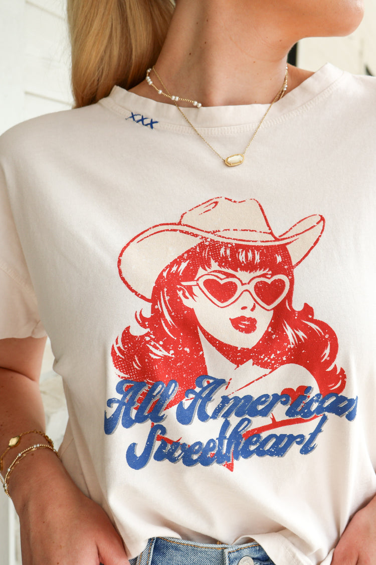All American Sweetheart Tee